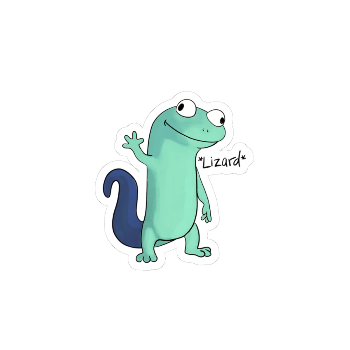 “Lizard, Lizard, Lizard” Meme Sticker – 3″ Vinyl