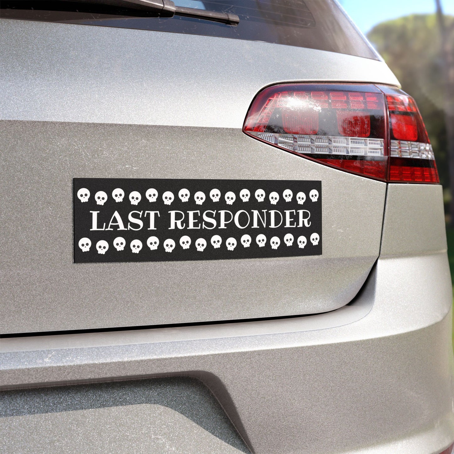 Last Responder Car Magnet