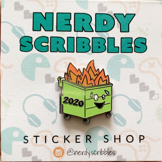 2020 Dumpster Fire Collectible Pin