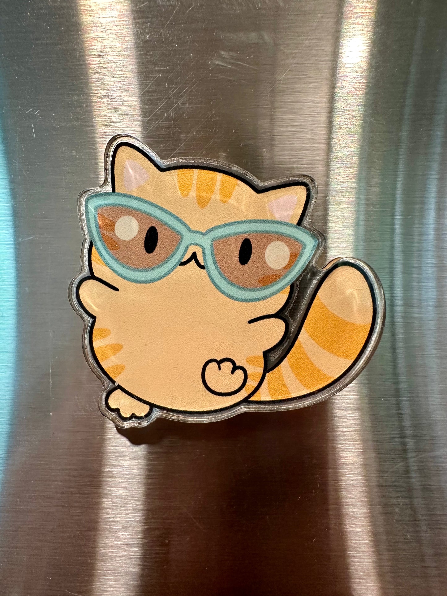 Sunny Peaches Magnet 2x2”