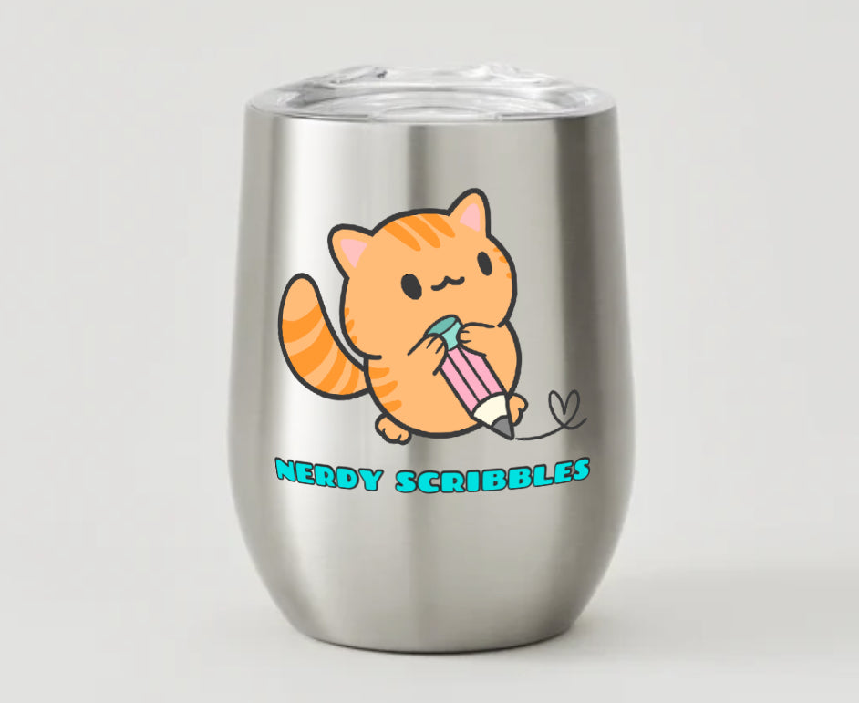 Nerdy Scribbles 3” Sticker